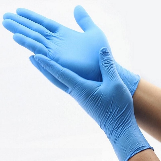 Găng tay y tế Nitrile có độ đàn hồi và độ bền rất cao