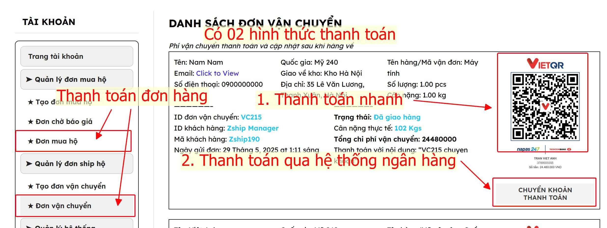 Hướng Dẫn Sử Dụng Hệ Thống Order 12 Quy Trình Sử Dụng Hệ Thống Zship Đặt Hàng Quốc Tế
