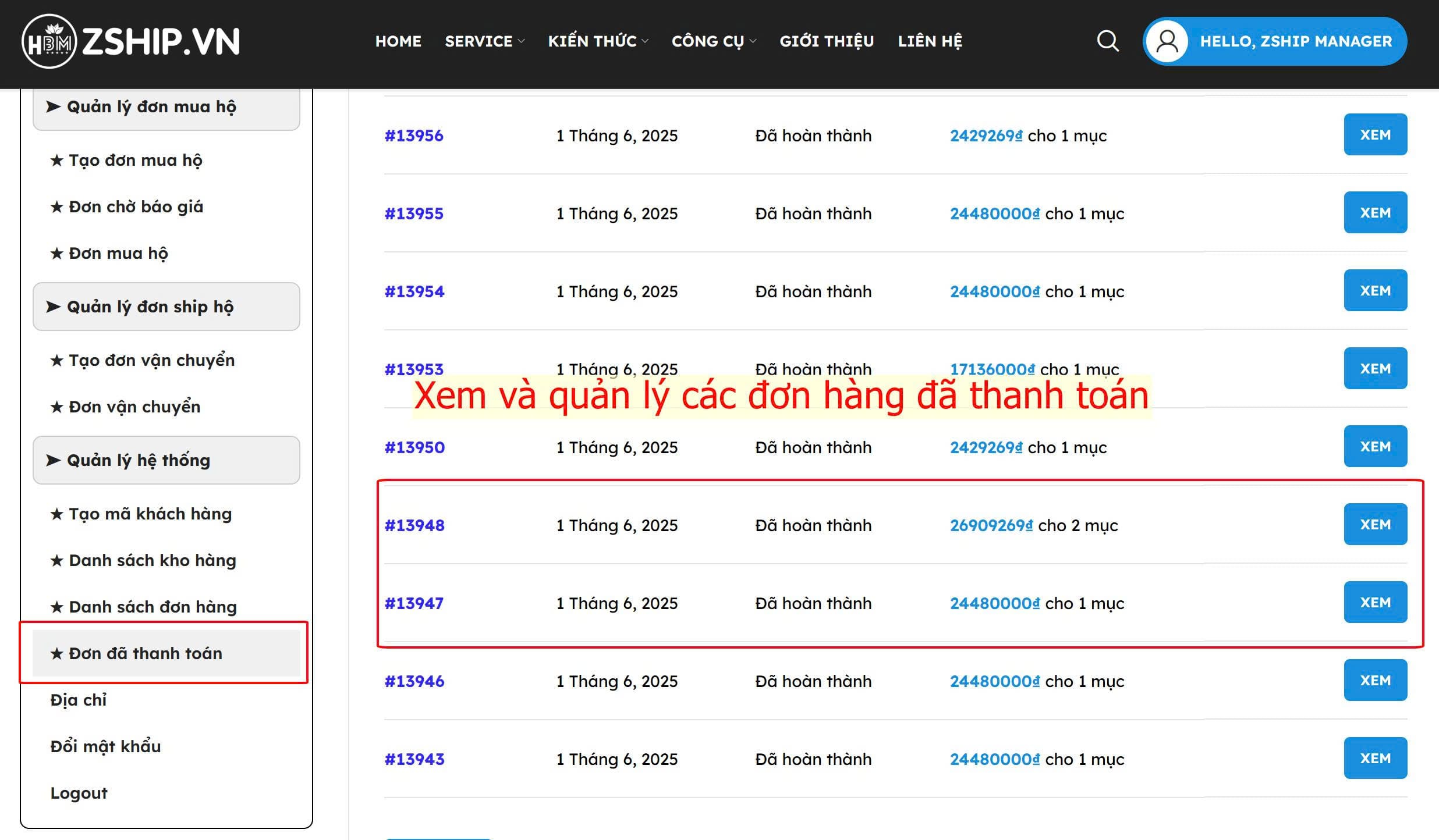 Hướng Dẫn Sử Dụng Hệ Thống Order 15 Quy Trình Sử Dụng Hệ Thống Zship Đặt Hàng Quốc Tế