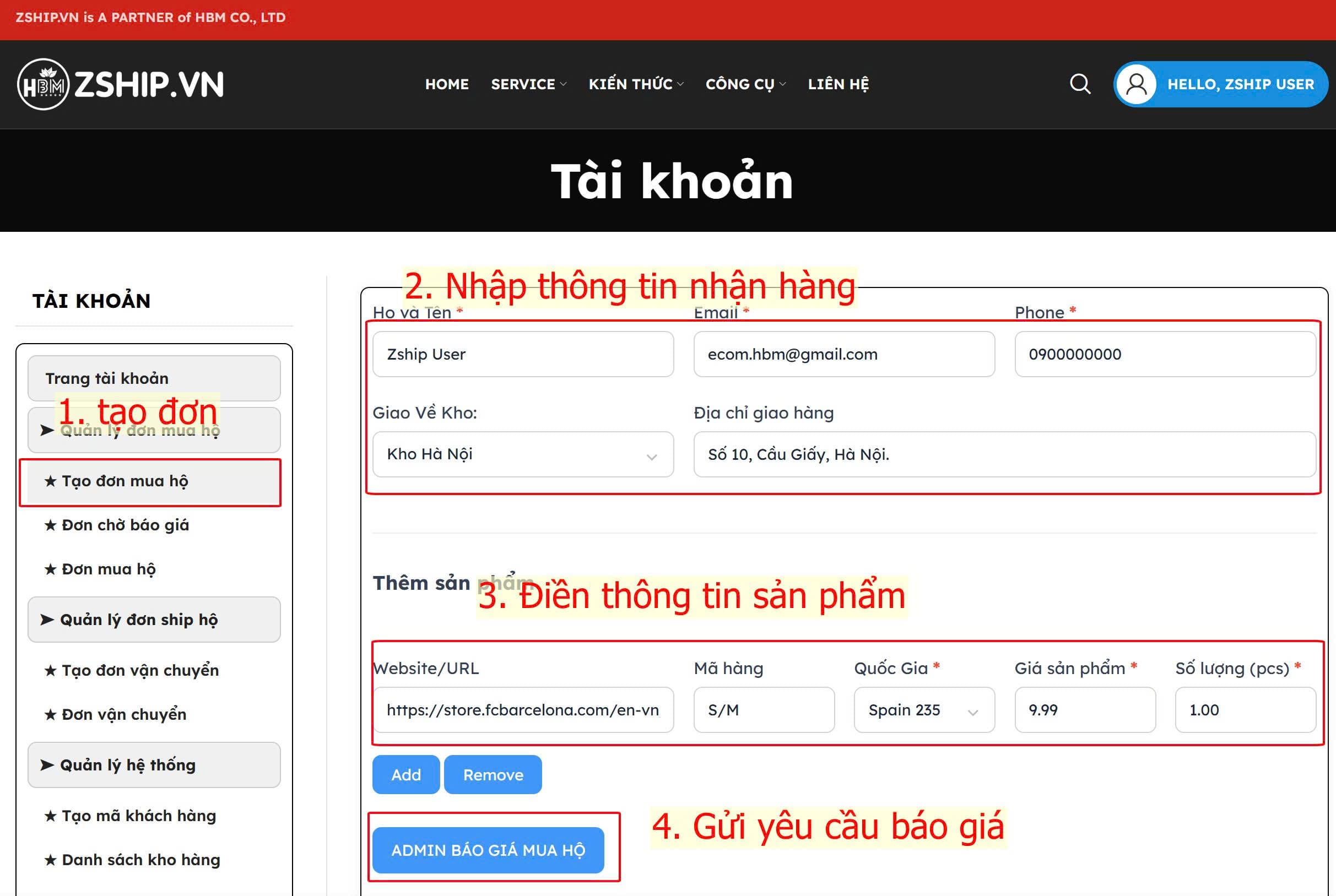 Hướng Dẫn Đặt Hàng Mua Hộ 2 Hướng Dẫn Đặt Hàng Mua Hộ