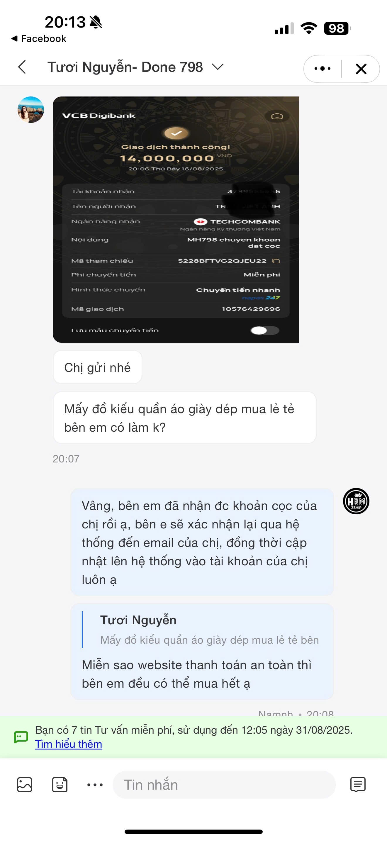 Đánh Giá Dịch Vụ Order 22 Review về dịch vụ của Zship Logistics