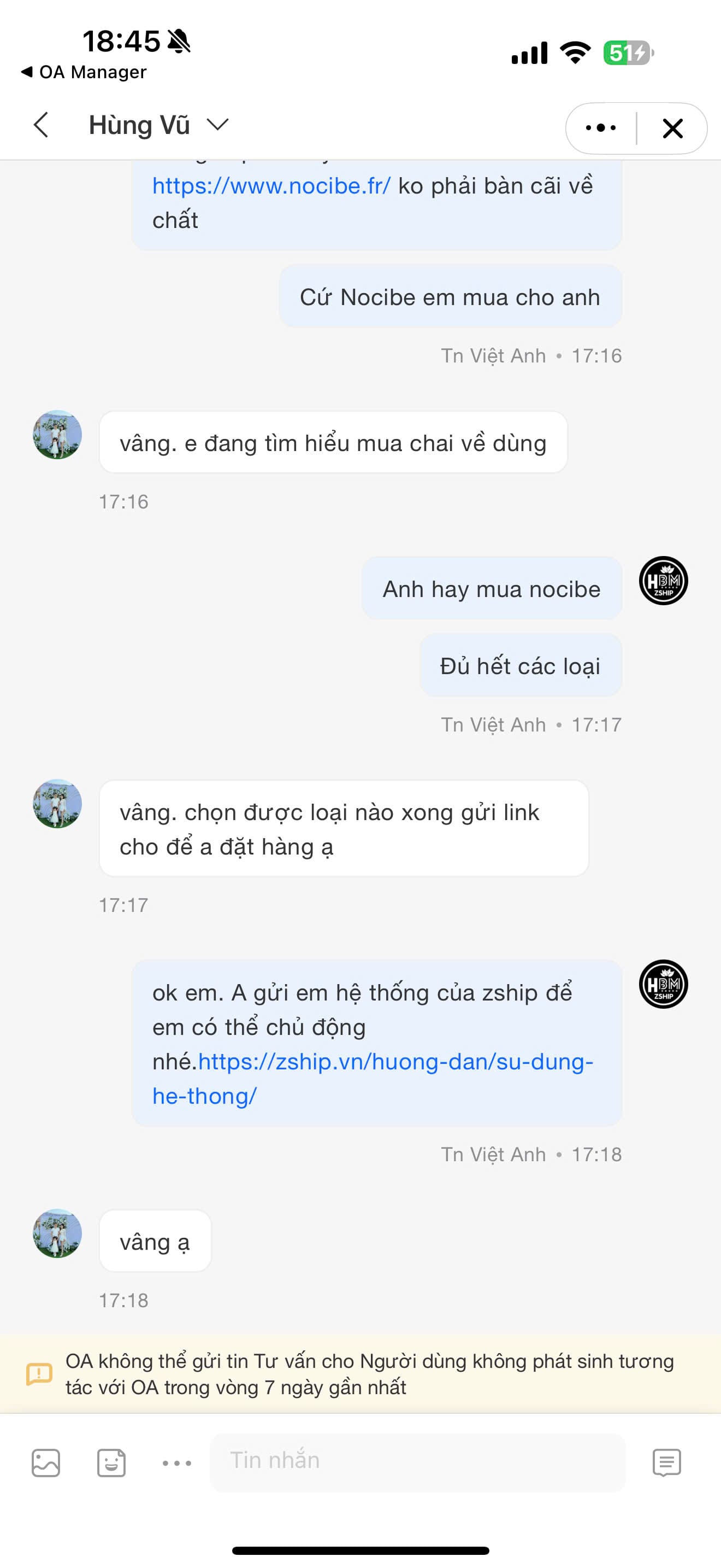 Đánh Giá Dịch Vụ Order 50 Review về dịch vụ của Zship Logistics