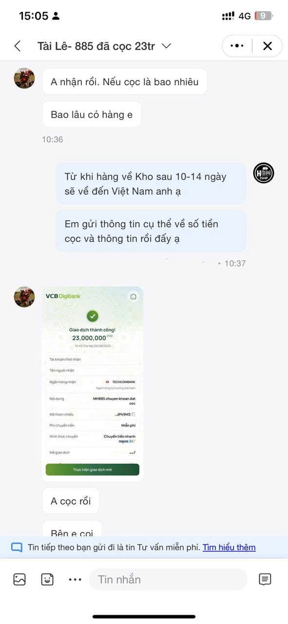 Đánh Giá Dịch Vụ Order 72 Review về dịch vụ của Zship Logistics