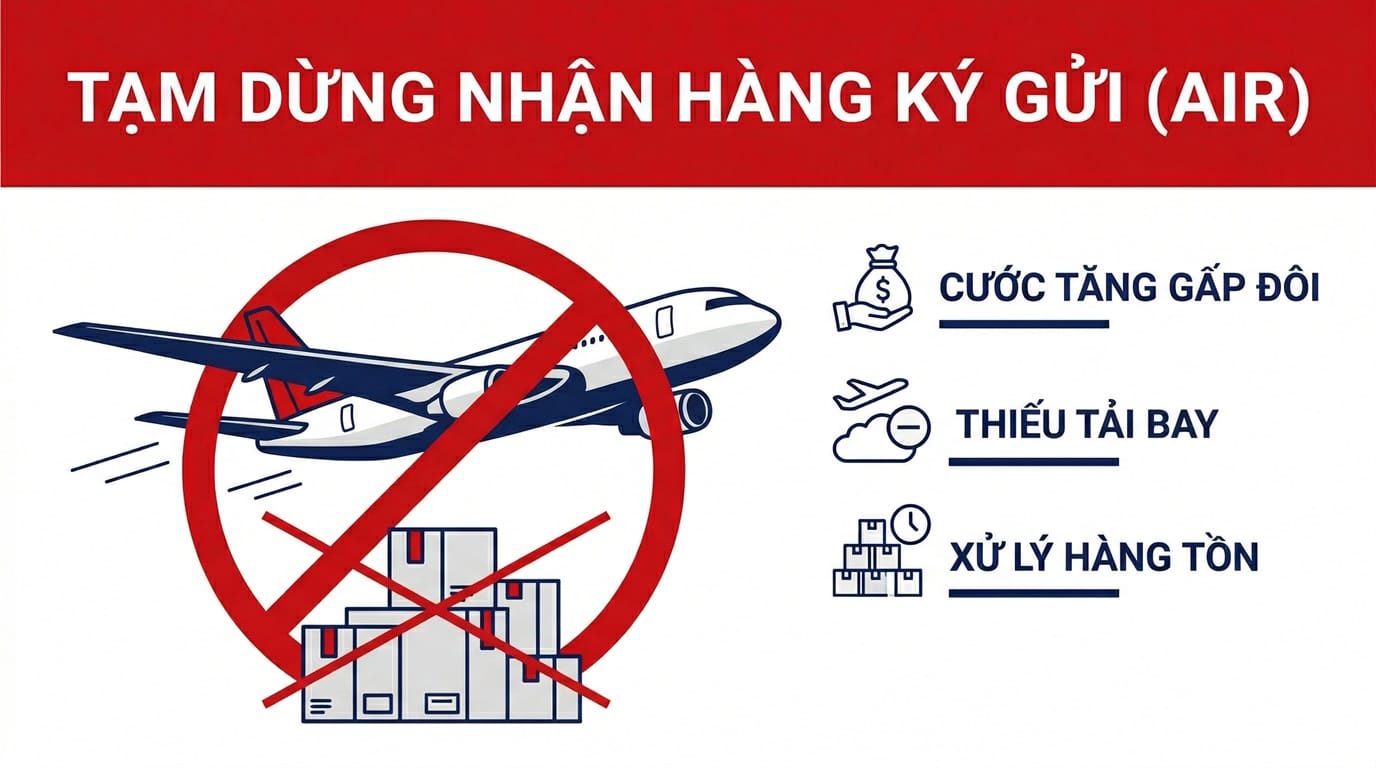 Thông báo tạm dừng nhận hàng ký gửi từ 15/04/2026 1 Thông báo tạm dừng nhận hàng ký gửi từ 15/04/2026