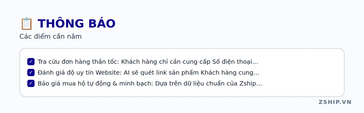 Thông báo thay đổi Logo nhận diện và ra mắt trợ lý AI 3 THÔNG BÁO — các điểm chính